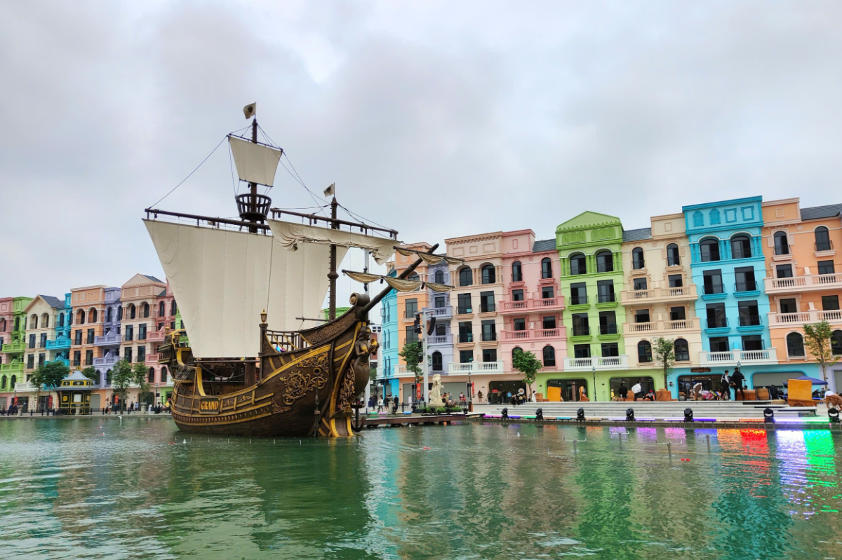 Kênh đào Venice tại Vinhomes Ocean Park 3