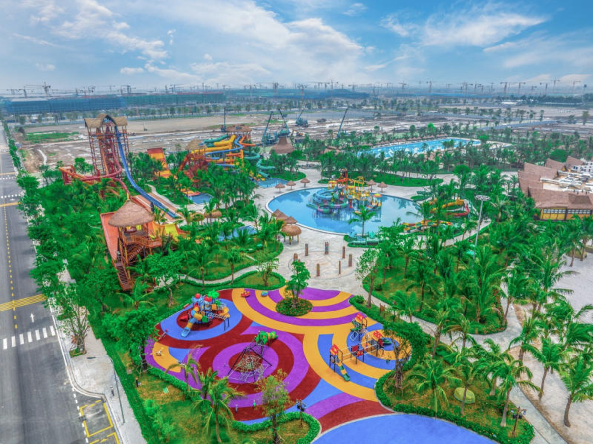 Công viên nước tại Vinhomes Ocean Park 3